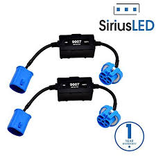 Siriusled Canbus Decoder Error Canceller Anti Flickering Wire Harness For Led Headlights Size 9007 Pack Of 2 Pack Of Led Headlights Car Headlights Headlights
