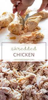 Shredded Chicken Recipe Recipes Shredded Chicken Chicken Recipes