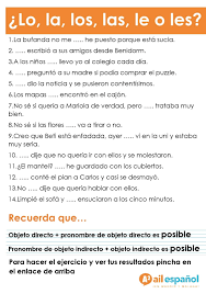 Gramatica De Uso Del Espanol A1 B2 Pdf скачать Nivel A2 Los Pronombres De Objeto Directo E Indirecto Suelen Ser Un Pequeno Quebradero De Ca Vocabulario Espanol Practicas Del Lenguaje Ejercicios De Espanol