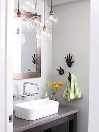 With colors, style, theme, furnishings and also different decoration elements a house gets its character. Our Best Bathroom Lighting Ideas Bathroom Pendant Lighting Small Bathroom Vanities Bathroom Design Small