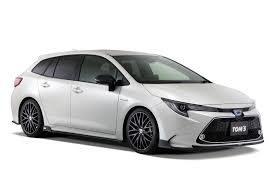 watch headline トムスカローラカローラ ツーリングをローワイドに仕上げるスタイリングパーツ ツーリング トヨタ トヨタカローラ