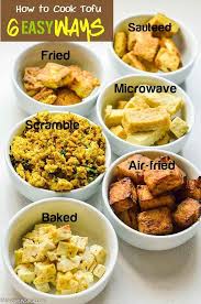 How To Cook Tofu Six Easy Ways My Dainty Soul Curry Recipe Tofu Recipes Healthy Recipes Tofu Dishes