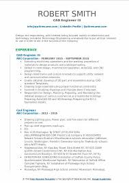 cad engineer resume samples qwikresume