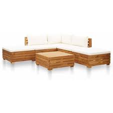 We did not find results for: Salon De Jardin 6 Pcs Avec Coussins Acacia Solide Blanc Creme