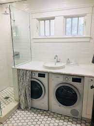 Small bathrooms can also be useful in the laundry room, mudroom, or garage/workshop. Laundry Room Conversion To A Laundry Bathroom Contemporary Utility Room Atlanta By Intown Craftsmen Houzz