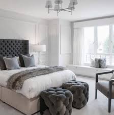 25 Ways To Make Your Master Bedroom Feel Like A Boutique Hotel Grey Bedroom Decor Gray Master Bedroom Bedroom Interior