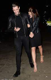 Jonny Mitchell looks smitten with Danielle Zarb-Cousin in London | Daily  Mail Online