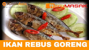 Dan sedikit rendang daging sedap giler oleh: Ikan Rebus Goreng Try Masak Icookasia Youtube