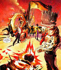 Bonded with the demon zarathos, the motorcycle stunt man johnny blaze becomes the feared ghost rider, who craves vengeances against the souls of those who would do harm in the world. Ghost Rider Assassination League Earth 616 Marvel Database Fandom