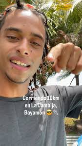 Corriendo en La Cambija (o Paseo Lineal) en Bayamón y el Sol dando bien  naaassty🤮, Cuántos km corro mañana?🤔