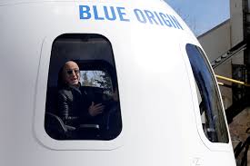 The founder of amazon, who stepped down as. U S Approves Blue Origin License For Human Space Travel Ahead Of Bezos Flight Reuters