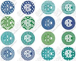 Download Simple Pattern Circle Monogram Cutting File Set In Svg Eps Dxf Jpeg And Png Format Svg Salon