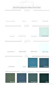 Color Chart Best Exterior Paint Benjamin Moore Colors