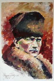 Ressam Rezzan Yildiz In Bir Calismasi 2020 Nadide Fotograflar Resim Sulu Boya