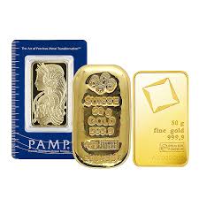 The smaller bars on their own do not constitute a very large investment in gold, though as you accrue more of them your investment becomes more. 50 Gram Gold Bars Buy Online At Goldsilver Com