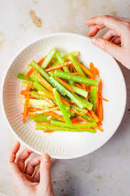 Asian Carrot Celery Slaw Paleo Whole30 Gluten Free I Heart Umami
