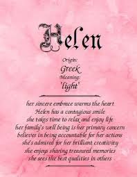 Meaning Of The Name Helen Meaning Of My Name Elizabeth Name Meaning Names With Meaning