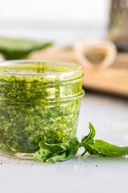 The Best Pesto Without Pine Nuts Step By Step Guide Recipe Pesto Without Pine Nuts Basil Pesto Recipe Without Pine Nuts Pine Nuts