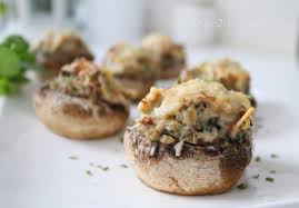 Champignons Farcis Faciles Les Delices De Meryem Champignons Farcis Champignons De Paris Farcis Champignon
