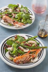 Salade De Printemps Avec Des Langoustines Recette En 2020 Recette Recettes De Cuisine Salade De Printemps