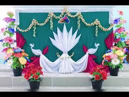 See more ideas about altar decorations, church altar decorations, church flower arrangements. Exclusive Church Altar Decoration From Yese Sajeevudu Ministries Youtube