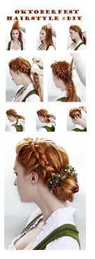 16 German Fest Ideas Long Hair Styles Oktoberfest Outfit Hair Tutorial