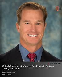Eric Gripentrog, CEO of Kirkman, featured in our upcoming edition, "C-Suite  Starlight: CEO of the Year- 2024" Eric Gripentrog, a transformation expert  with over 25 years of experience in propelling branded consumer