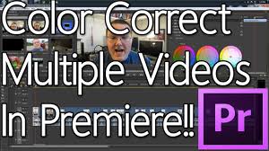 Adobe originally announced premiere rush (then called project rush) back in june 2018, and it was launched on ios and desktop in october with the externally created luts aren't supported yet, but they are planned for the future. How To Color Correct Multiple Videos In Adobe Premiere Youtube