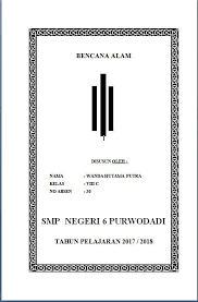 Jadi, buatlah cover yang menarik dan bagus ya, biar orang tertarik saat pertama melihat sampulnya. Gambar Sampul Kliping