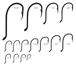 fishing hook size chart hook size chart fish hook chart