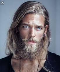 Image Result For Blonde Middle Aged Man Beard Long Hair Styles Men Beard Hairstyle Hipster Haircut