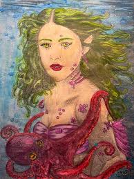 Done with watercolor pencils🤩