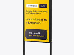 Glossy Roll Up Banner Mockup Exclusive Mockups