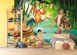 Download, share and comment wallpapers you like. Disney Wall Mural Wallpaper Children S Bedroom Jungle Book Premium Green 8595577950459 Ebay