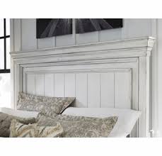 Bellaby queen platform bed with 2 storage drawers. Benchcraft Kanwyn Whitewash Wood Queen Storage Bed By Ashley