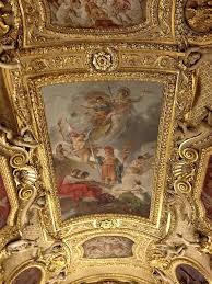 One Of The Many Amazing Ceilings At The Chateau De Versailles Iphonephoto Travel Ceiling Art Versailles Chateau De Versailles