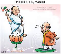 MANJUL on Twitter: "Mamata Banerjee's Trinamool Congress scores landslide  victory in West Bengal's civic polls. My #cartoon http://t.co/xXwVCpLDvB"