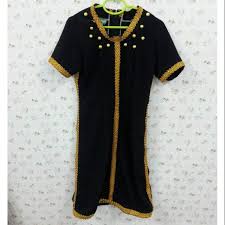 • pakaian kaum lelaki seperti gaung (baju lengan panjang), souva (seluar. Baju Dress Tradisional Kadazan Dusun Shopee Malaysia