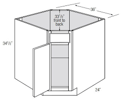 45 degree base sink cabinet. Dsb36 Diagonal Sink Base Cabinet Branford Recessed Rta Kitchen Cabinet