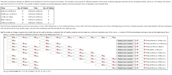 How many breaks are in a 8hr shift? The Bank Is Working To Develop An Efficient Work Chegg Com