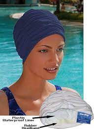 Swimming Caps For Long Hair The Best Online Shopping Experience Swim Turban Swim Caps Cotton Turban