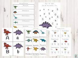 free printables dinosaur worksheets