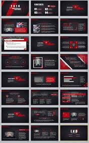 Black And Red Design 24 Red Black Professional Powerpoint Templates Professional Powerpoint Templates Professional Powerpoint Powerpoint Design Templates