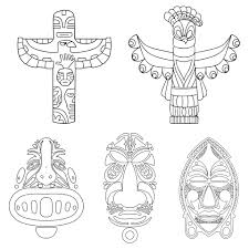 Show your kids a fun way to learn the abcs with alphabet printables they can color. 10 Best Printable Totem Pole Templates Printablee Com