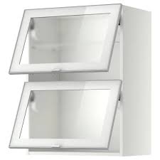 Metod Elt Mur Horiz 2ptes Vit Blanc Jutis Verre Givre Ikea En 2020 Armoire Murale Ikea Glass Door