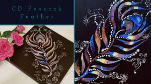 They can choose whether to scratch a design on wet, tacky or dry paint. Latest Cd Craft Ideas Cd Peacock Feather On Canvas Cd Wallhanging Nimakiran Cdcraft Cdcraftidea Youtube