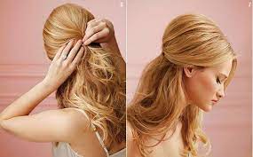 Coiffure Simple A Faire Soi Meme J Ai Dit Oui Coiffure Simple Mariage Coiffure Mariage Coiffure Mariage Facile