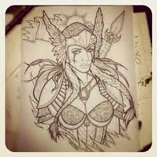 Valkyrie Valkyrie Tattoo Norse Tattoo Viking Tattoos