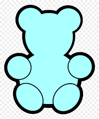 Download Blue Teddy Bear Svg Clip Arts Teddy Bears To Print Hd Png Download Vhv