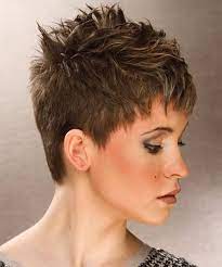 Short Hairstyle Straight Casual Light Brunette Short Spiky Hairstyles Short Hair Styles Spiked Hair